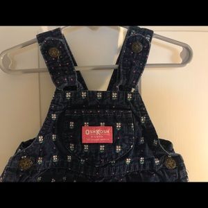 Vintage Overall Denim Toddler Dress